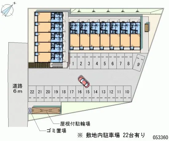 南相馬市原町区上町１丁目 月極駐車場